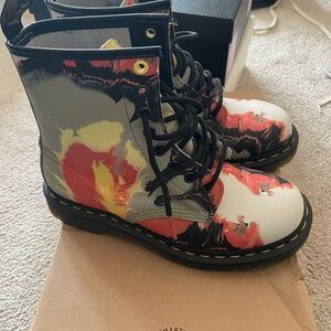 Dr. Martens Women's Multicolor Combat Boots